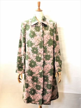 花柄のジャガードコート | 神谷デザインスタジオ | ファッション